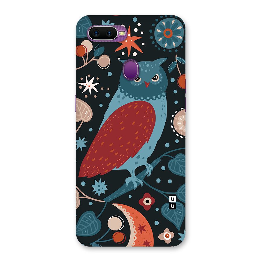 Nordic Arts Owl Back Case for Oppo F9