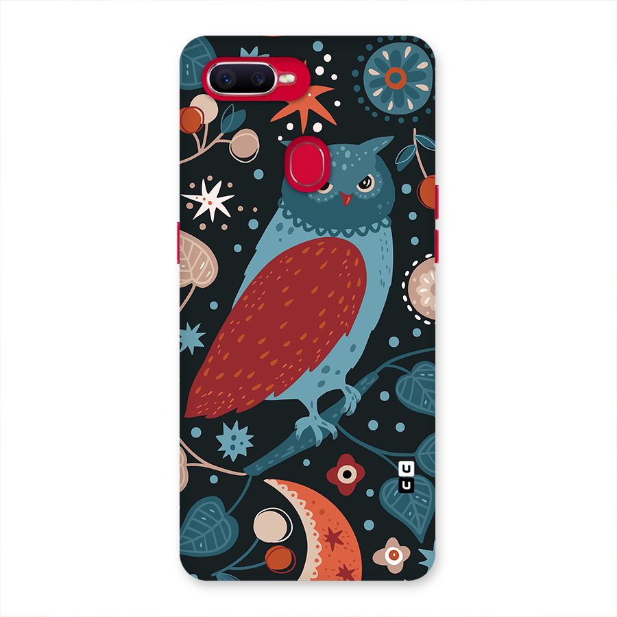 Nordic Arts Owl Back Case for Oppo F9 Pro