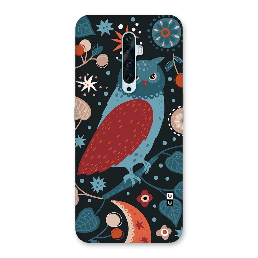 Nordic Arts Owl Back Case for Oppo Reno2 Z