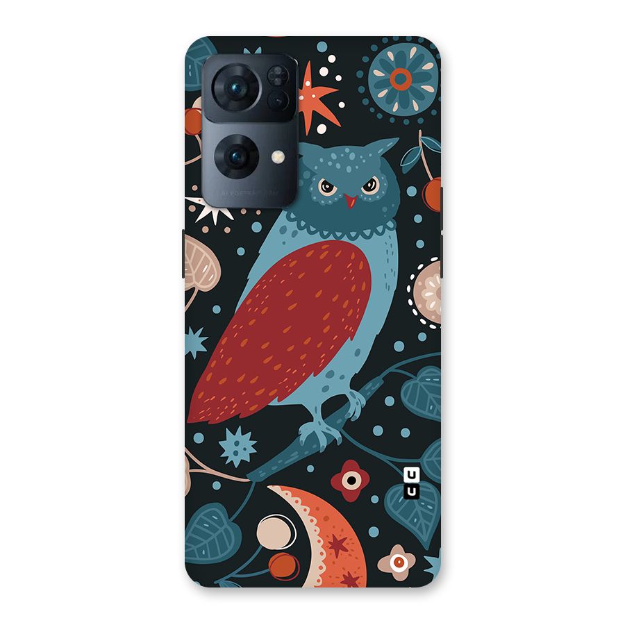 Nordic Arts Owl Back Case for Oppo Reno7 Pro 5G