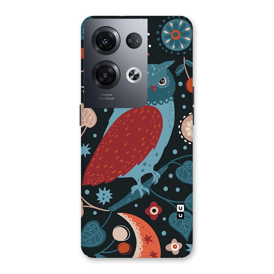 Nordic Arts Owl Back Case for Oppo Reno8 Pro 5G