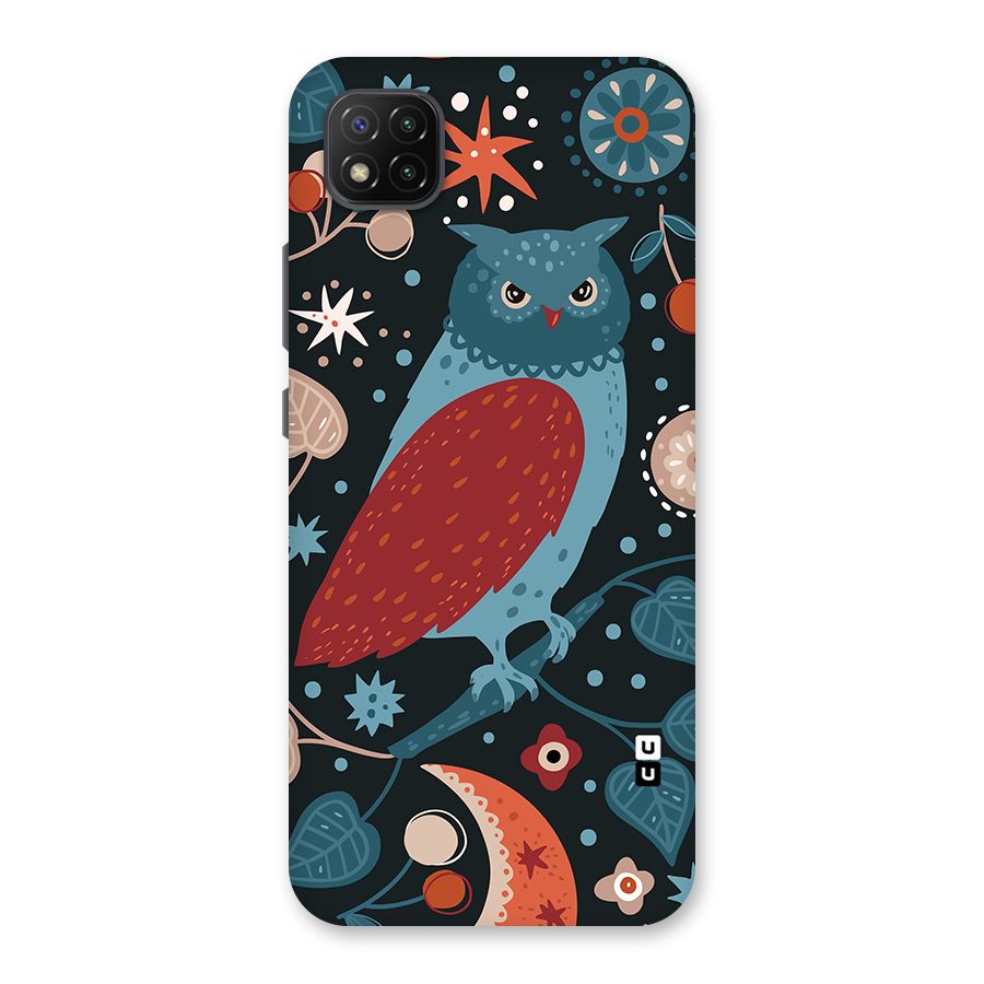 Nordic Arts Owl Back Case for Poco C3
