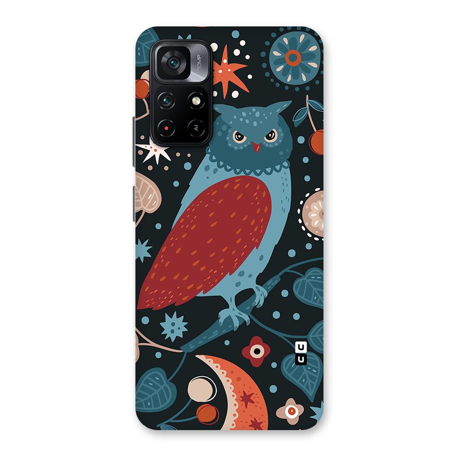 Nordic Arts Owl Back Case for Poco M4 Pro 5G