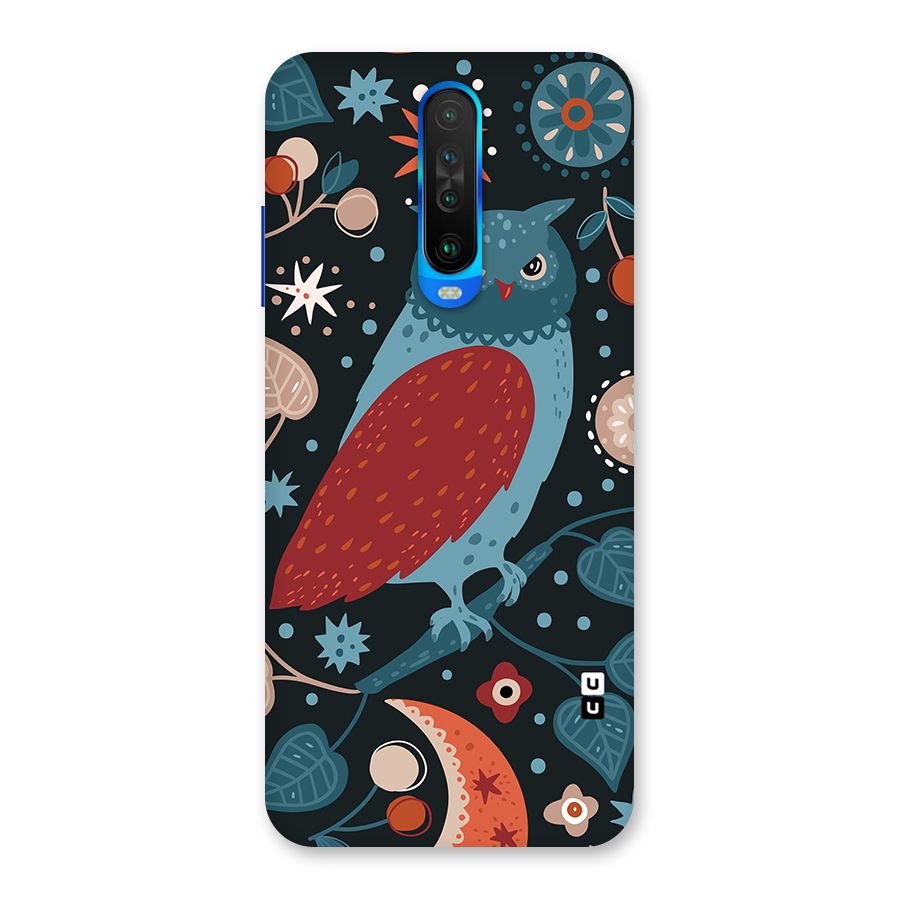 Nordic Arts Owl Back Case for Poco X2