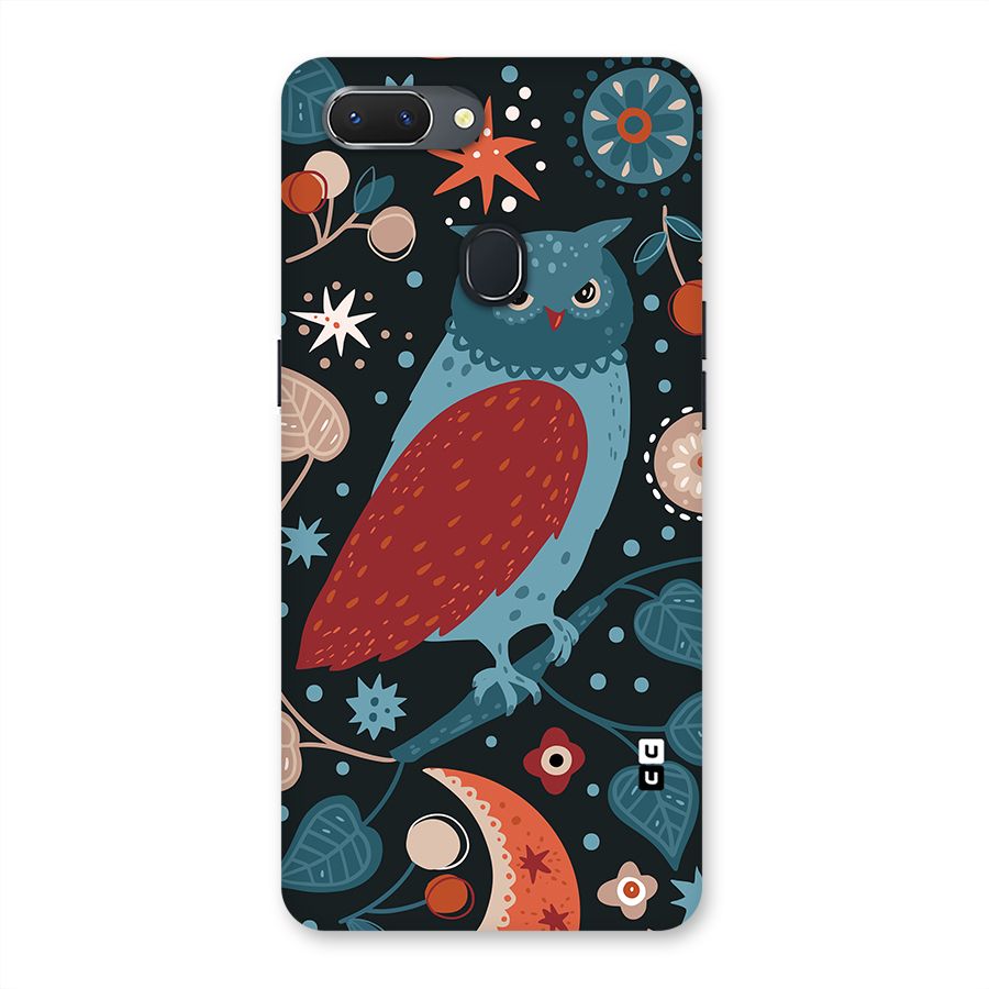 Nordic Arts Owl Back Case for Realme 2