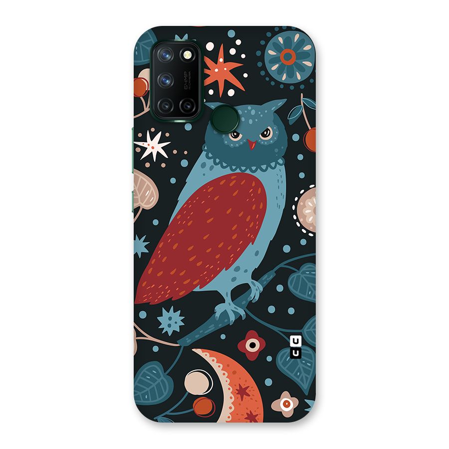 Nordic Arts Owl Back Case for Realme 7i