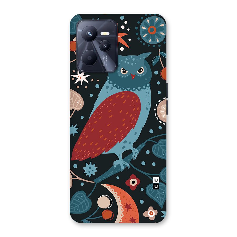 Nordic Arts Owl Back Case for Realme C35