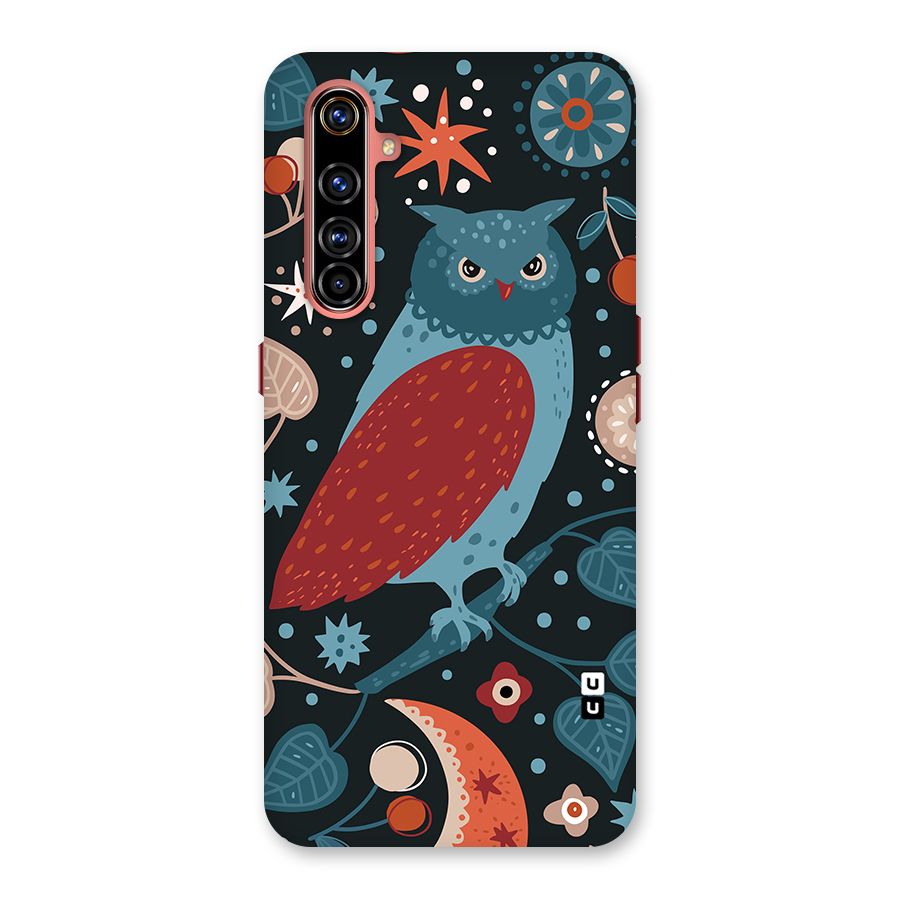 Nordic Arts Owl Back Case for Realme X50 Pro