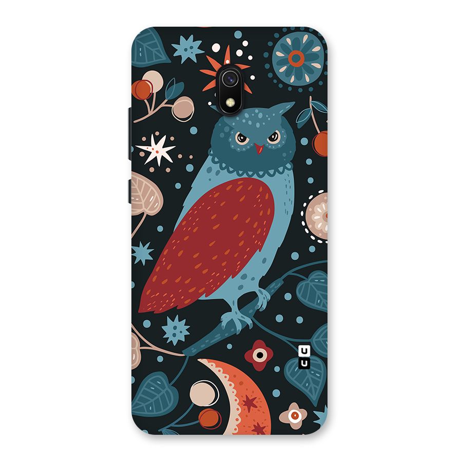 Nordic Arts Owl Back Case for Redmi 8A