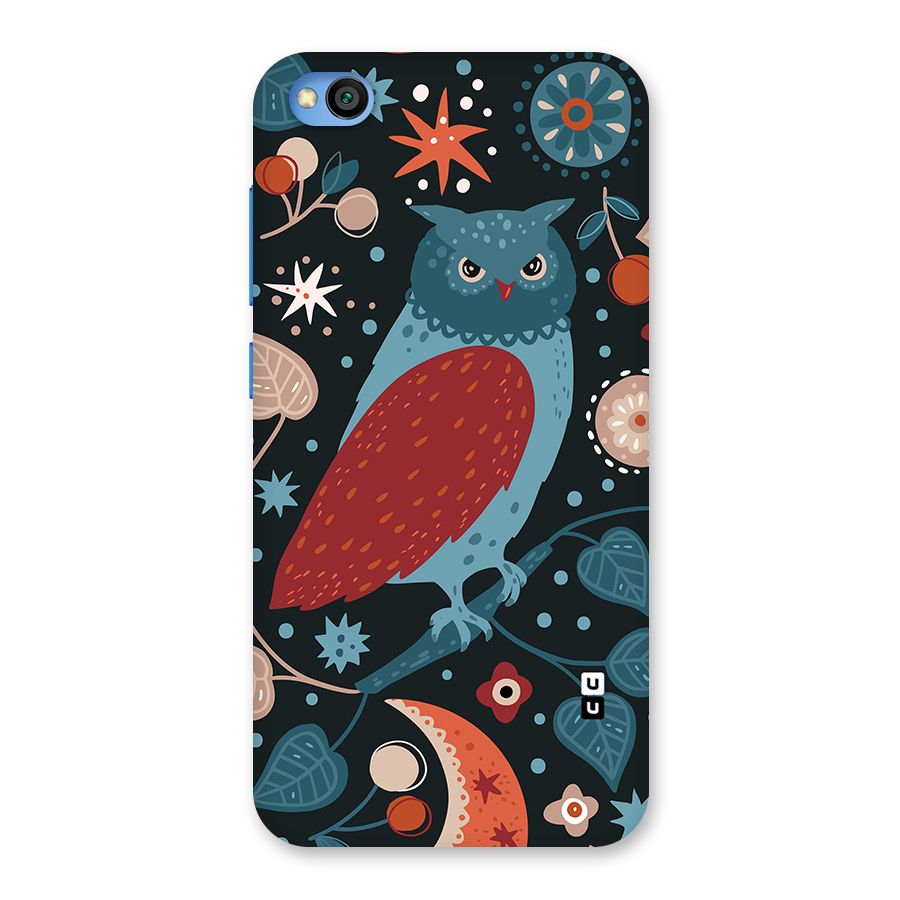 Nordic Arts Owl Back Case for Redmi Go