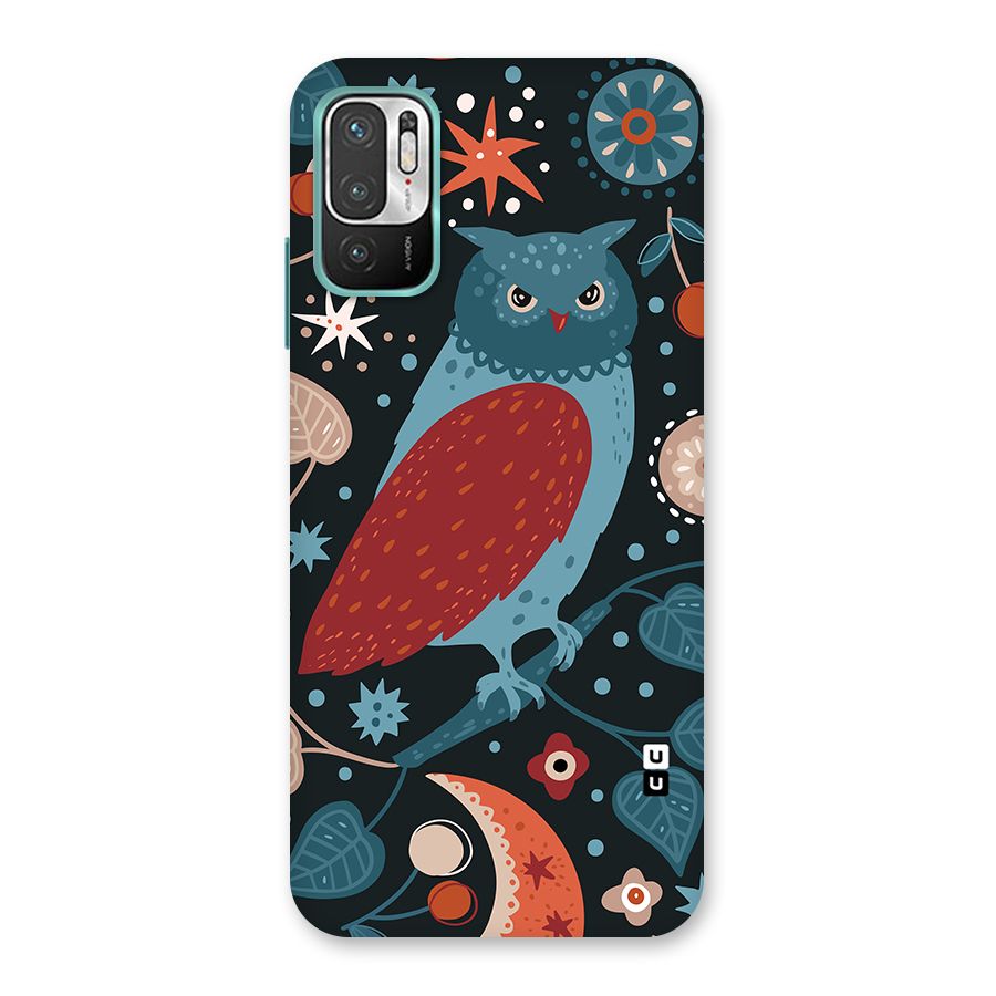 Nordic Arts Owl Back Case for Redmi Note 10T 5G