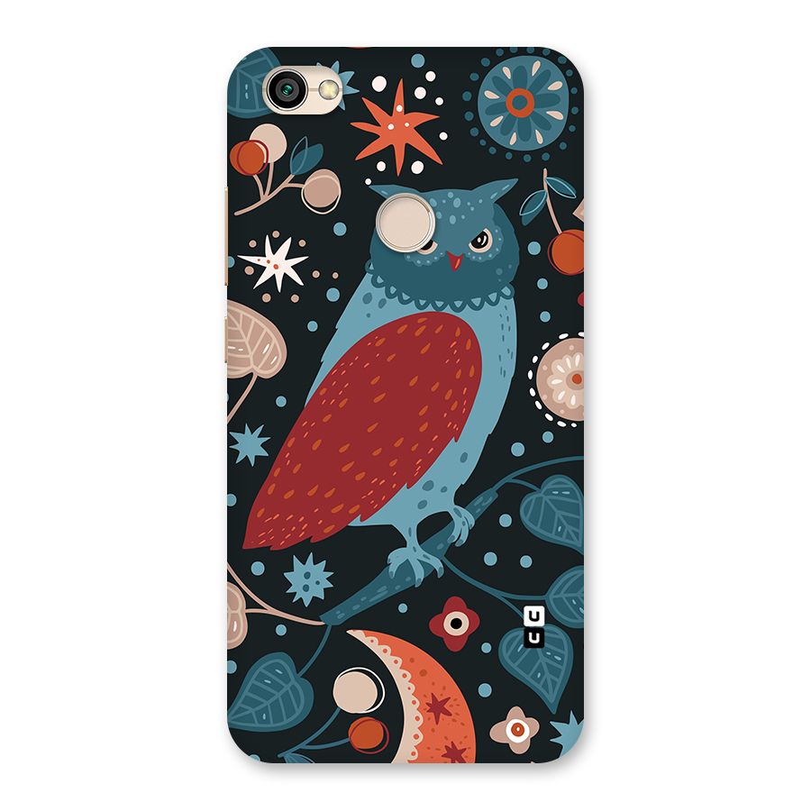 Nordic Arts Owl Back Case for Redmi Y1 2017