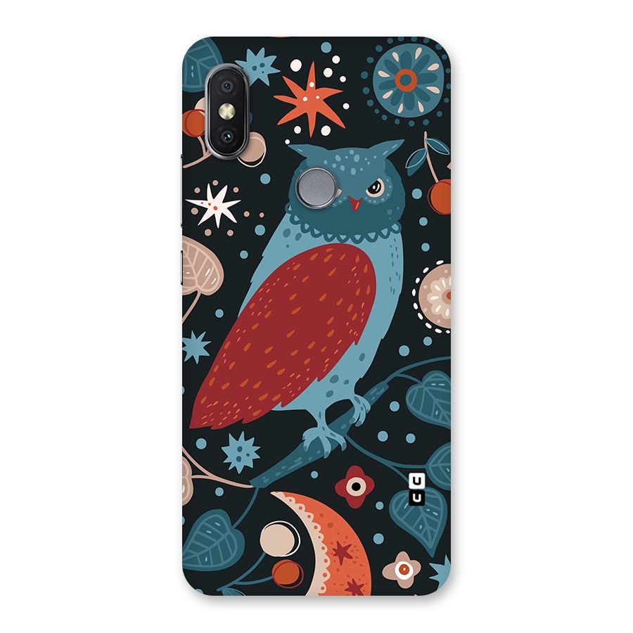 Nordic Arts Owl Back Case for Redmi Y2