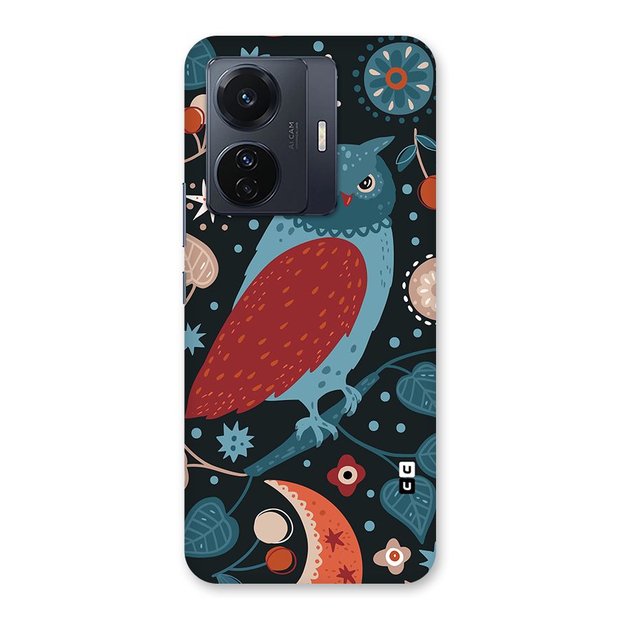Nordic Arts Owl Back Case for Vivo T1 Pro