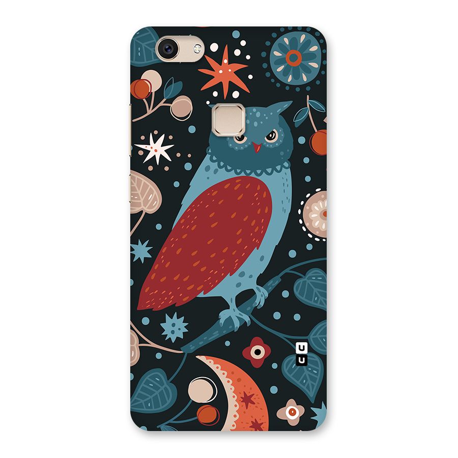 Nordic Arts Owl Back Case for Vivo V7