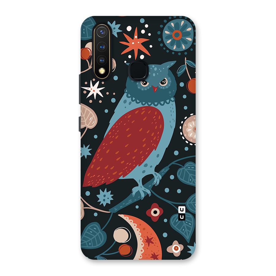 Nordic Arts Owl Back Case for Vivo Y19