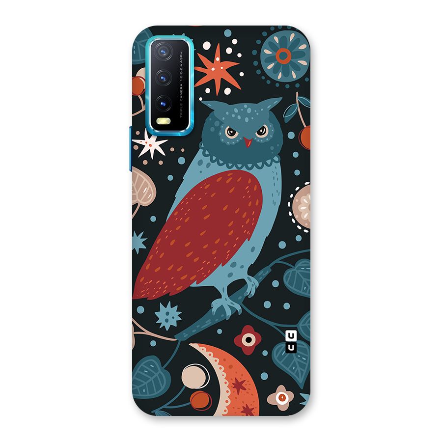 Nordic Arts Owl Back Case for Vivo Y20