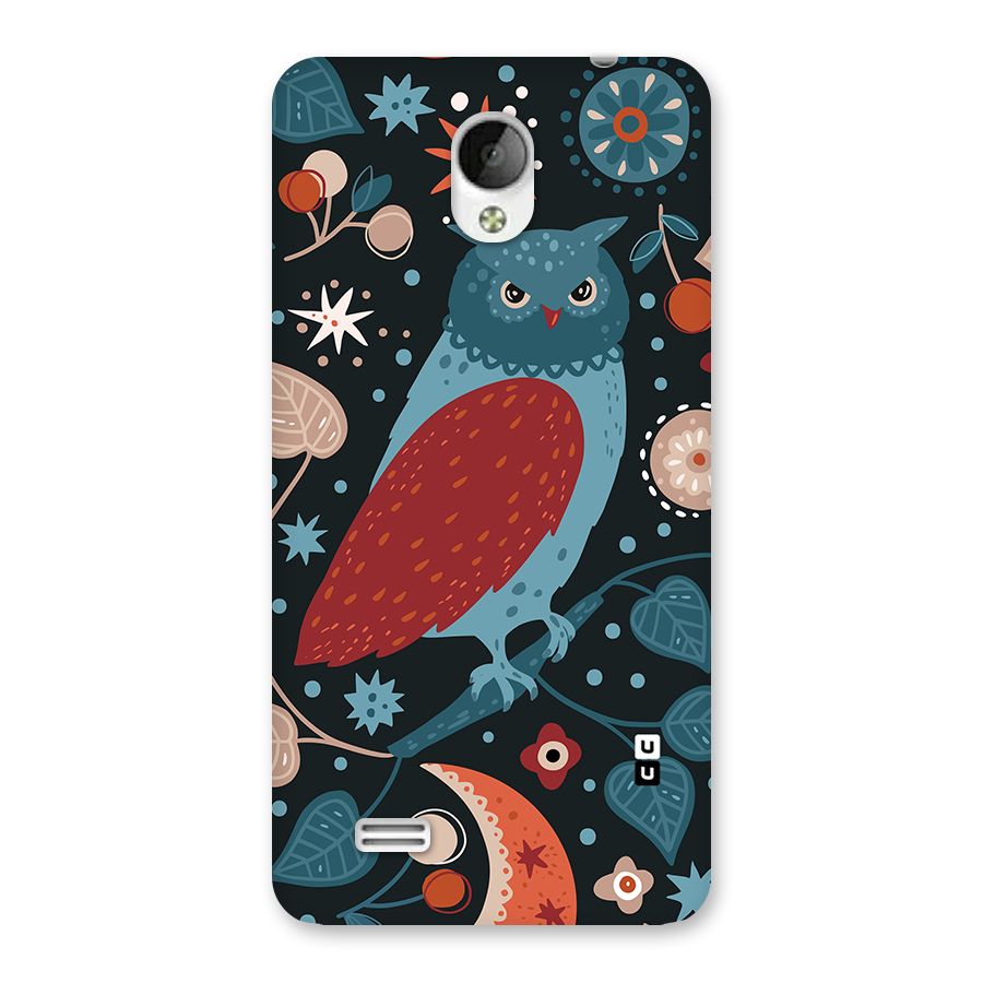 Nordic Arts Owl Back Case for Vivo Y21
