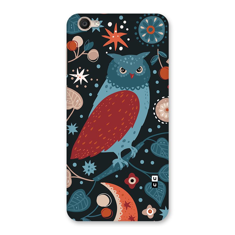 Nordic Arts Owl Back Case for Vivo Y55s