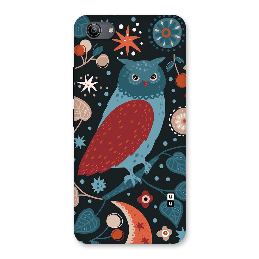 Nordic Arts Owl Back Case for Vivo Y81i