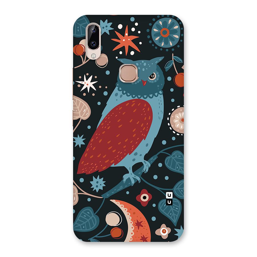 Nordic Arts Owl Back Case for Vivo Y83 Pro