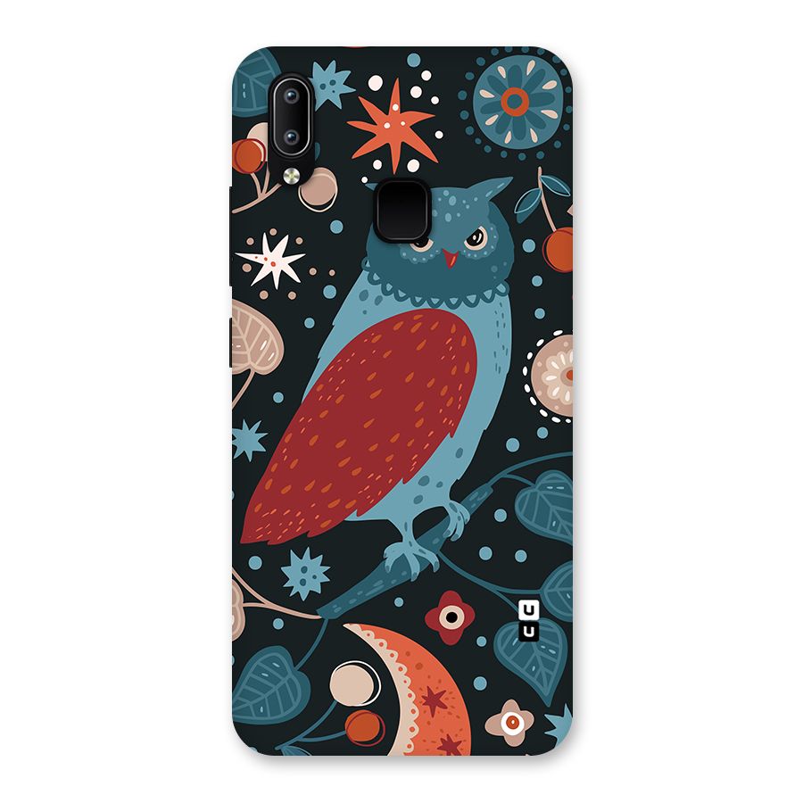 Nordic Arts Owl Back Case for Vivo Y93