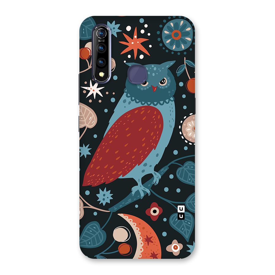 Nordic Arts Owl Back Case for Vivo Z1 Pro