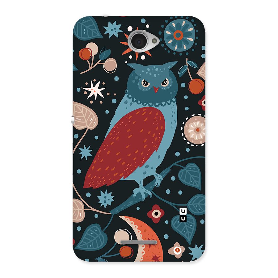 Nordic Arts Owl Back Case for Xperia E4