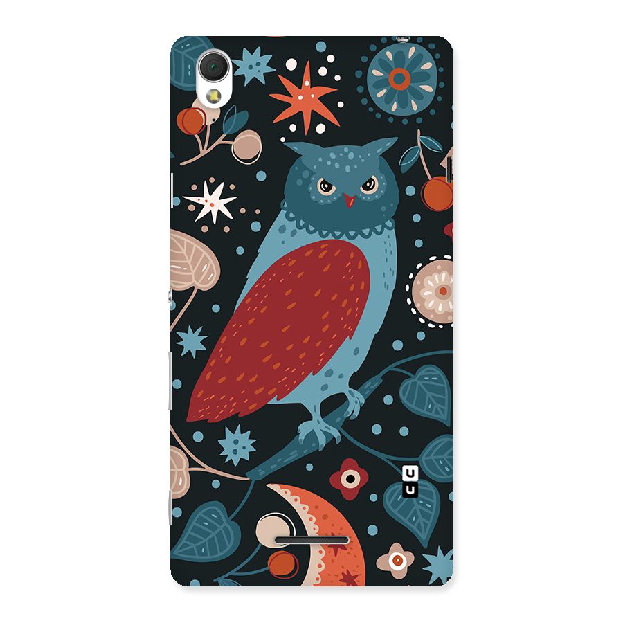 Nordic Arts Owl Back Case for Xperia T3
