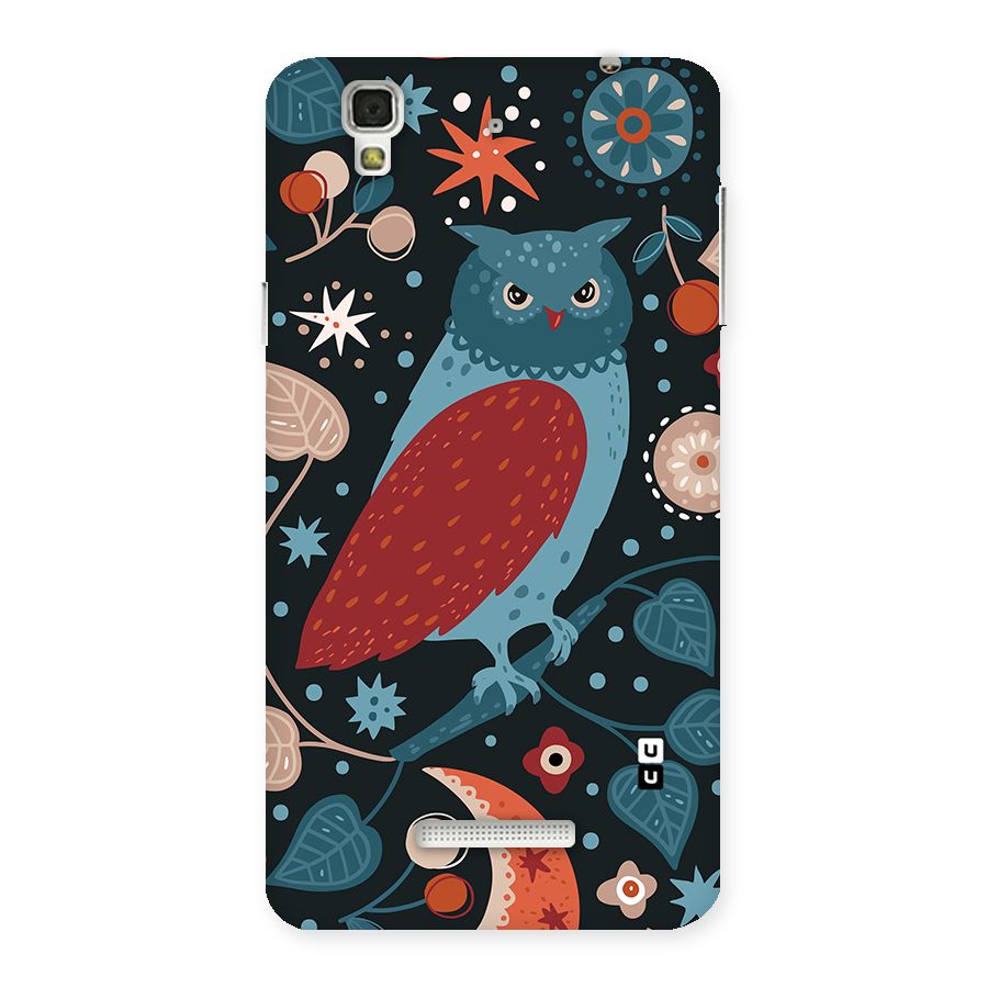 Nordic Arts Owl Back Case for Yureka