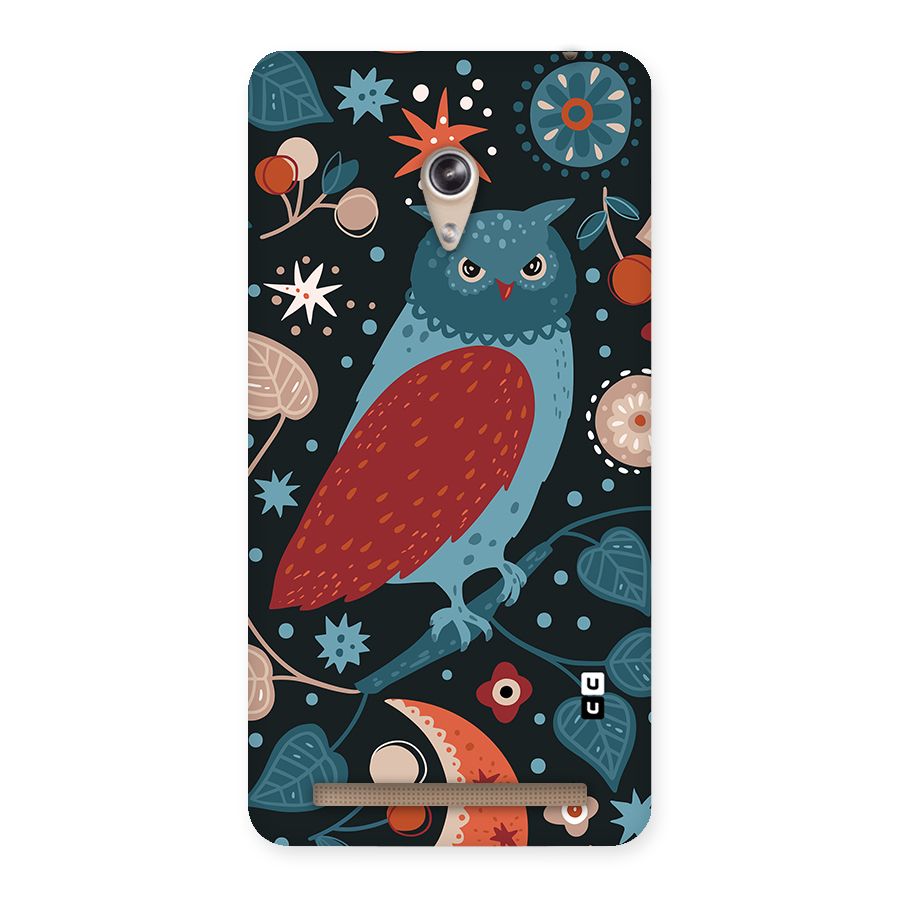 Nordic Arts Owl Back Case for Zenfone 6