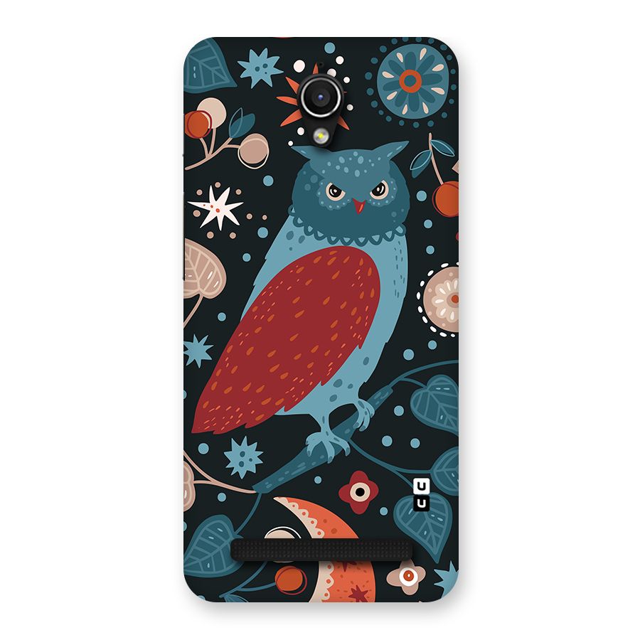 Nordic Arts Owl Back Case for Zenfone Go