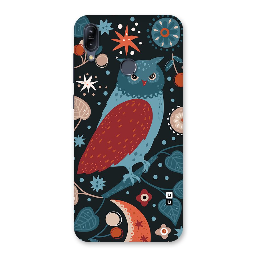 Nordic Arts Owl Back Case for Zenfone Max M2