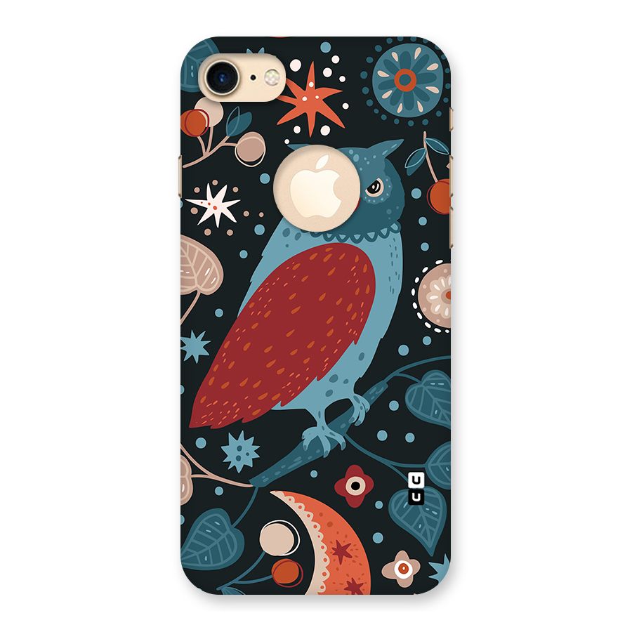 Nordic Arts Owl Back Case for iPhone 8 Logo Cut