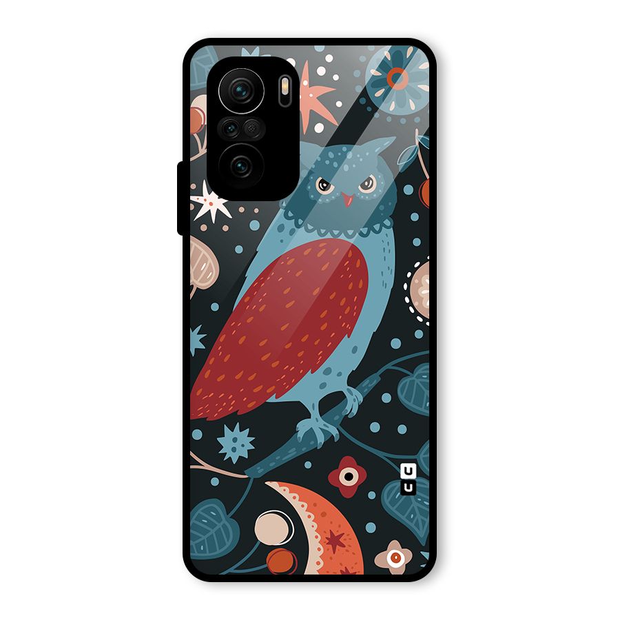 Nordic Arts Owl Glass Back Case for Mi 11X Pro