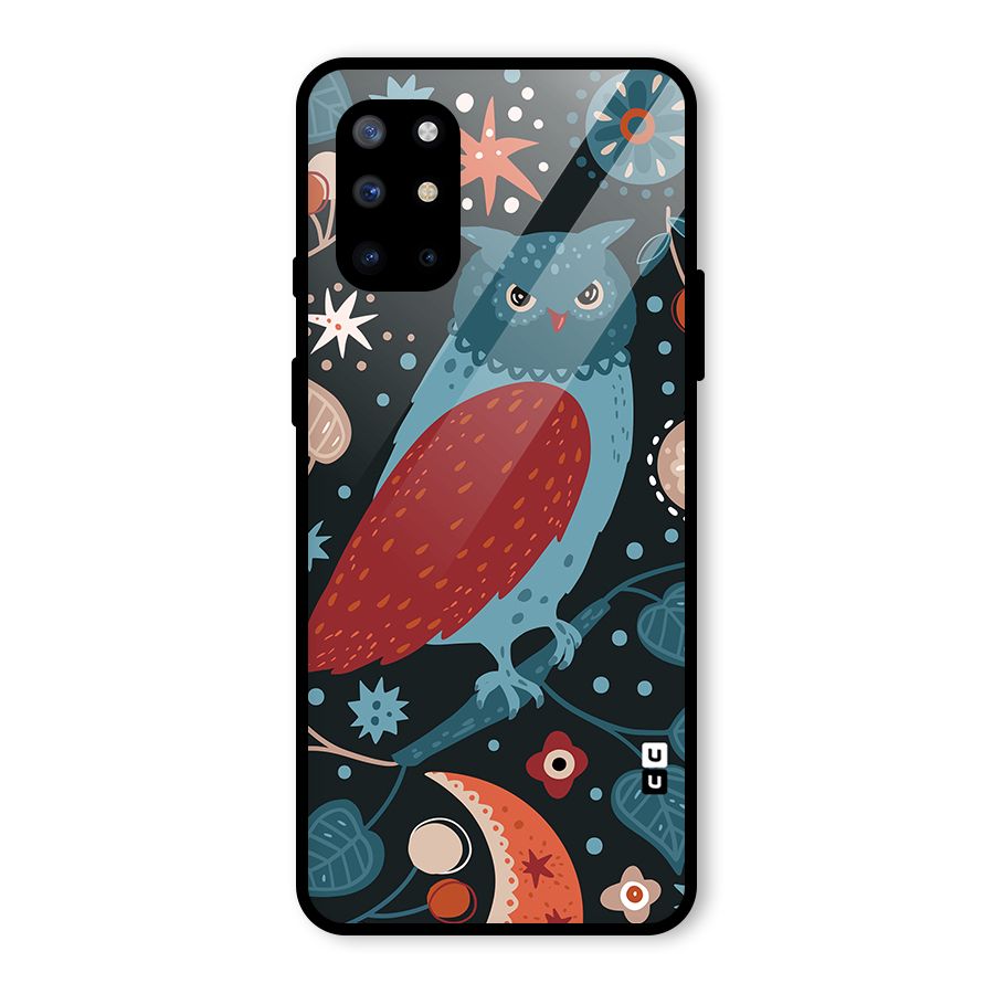Nordic Arts Owl Glass Back Case for OnePlus 8T