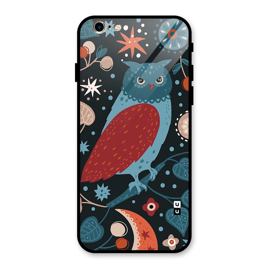 Nordic Arts Owl Glass Back Case for iPhone 6 6S