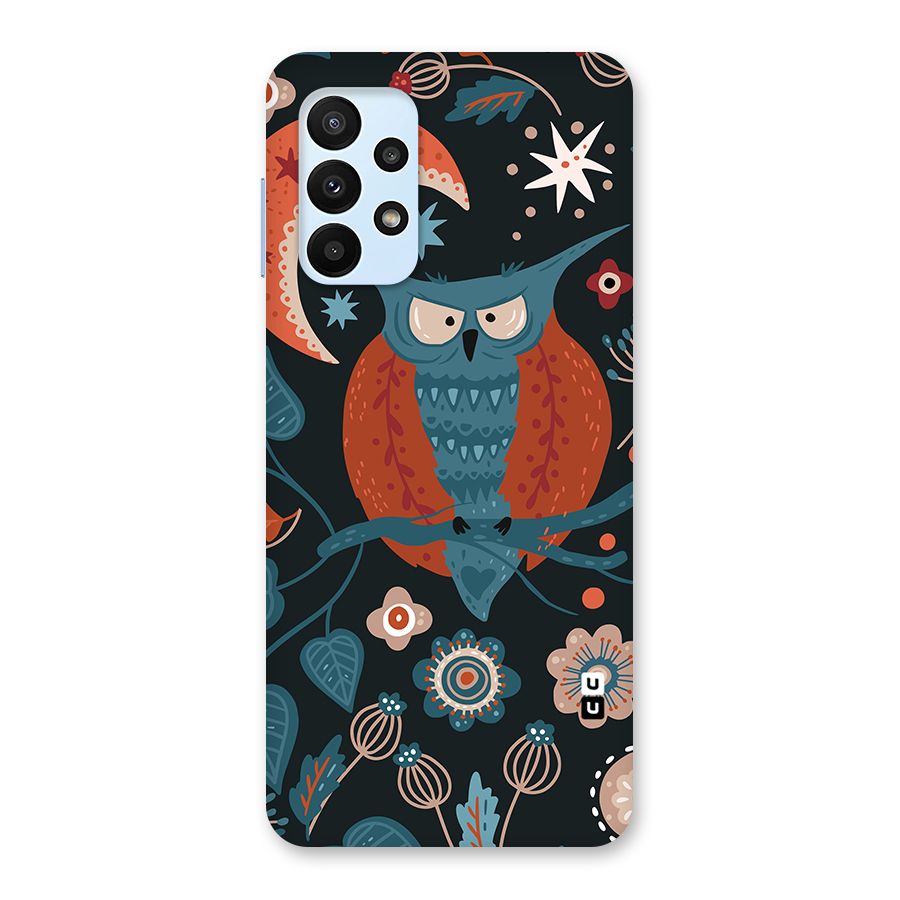 Nordic Arts Owl Moon Back Case for Galaxy A23
