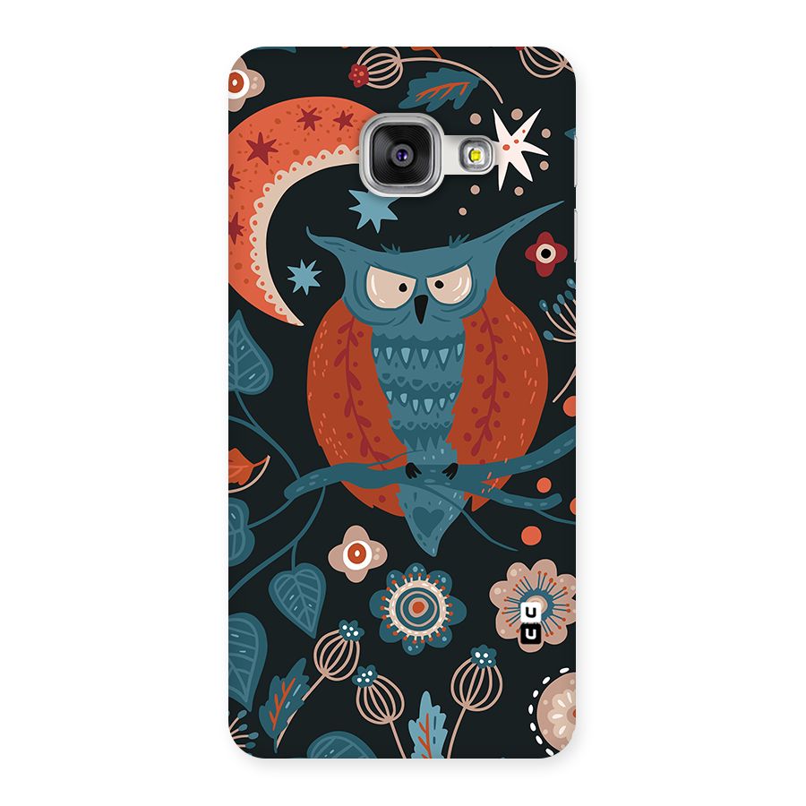 Nordic Arts Owl Moon Back Case for Galaxy A3 (2016)