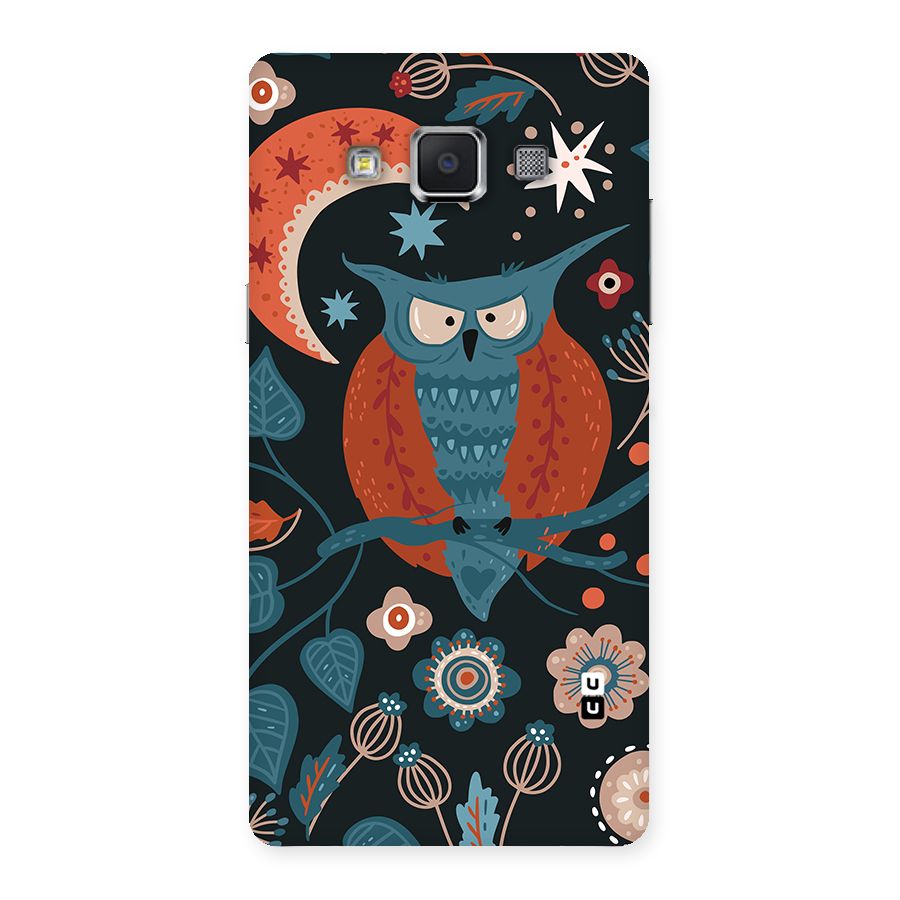Nordic Arts Owl Moon Back Case for Galaxy A5