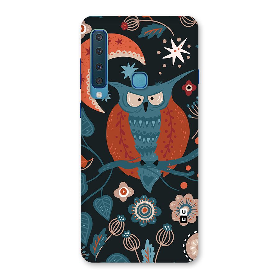 Nordic Arts Owl Moon Back Case for Galaxy A9 (2018)