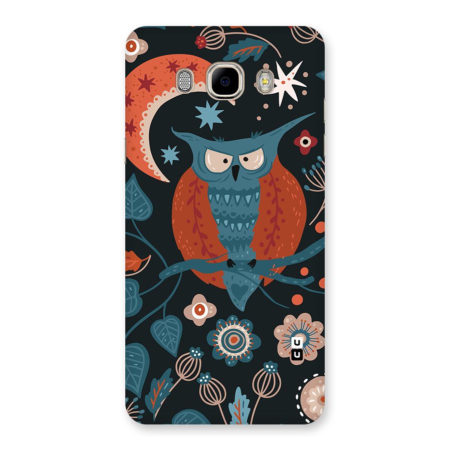 Nordic Arts Owl Moon Back Case for Galaxy J7 2016