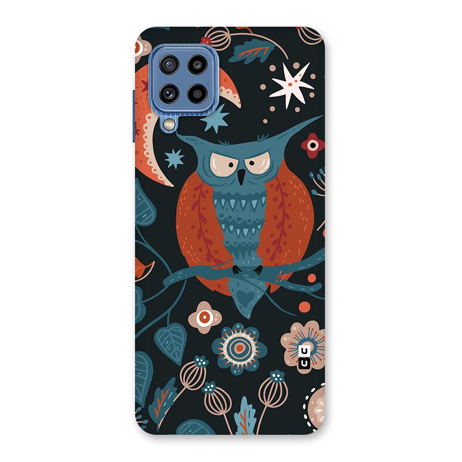 Nordic Arts Owl Moon Back Case for Galaxy M32