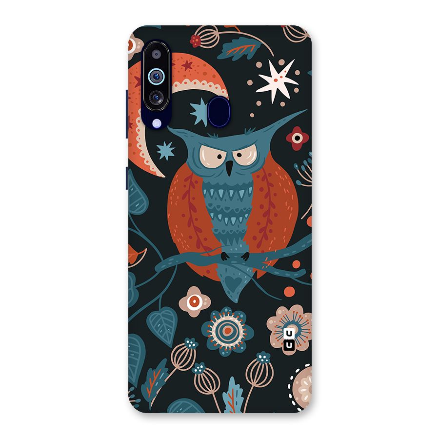 Nordic Arts Owl Moon Back Case for Galaxy M40