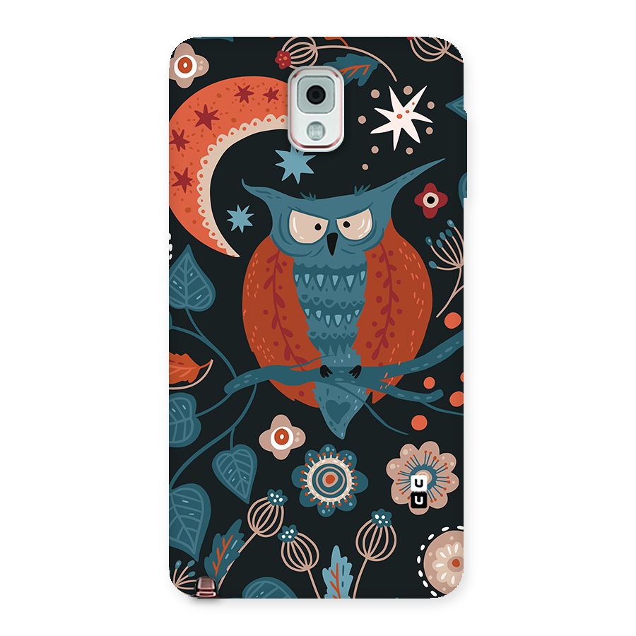 Nordic Arts Owl Moon Back Case for Galaxy Note 3