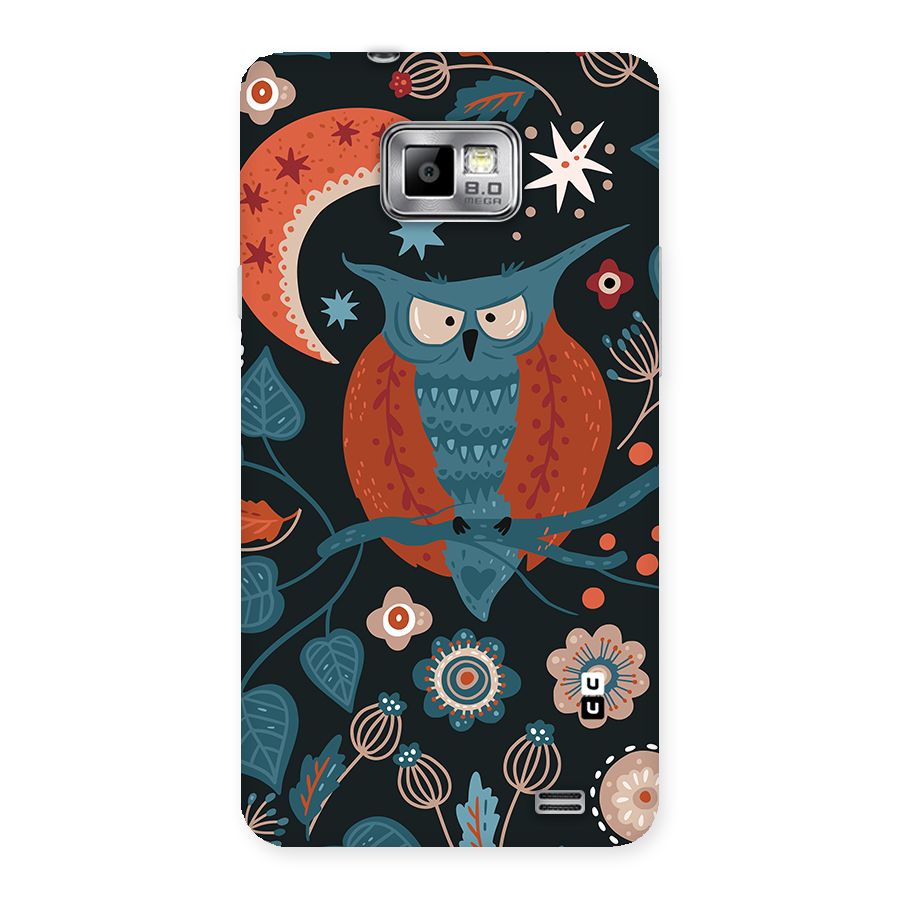 Nordic Arts Owl Moon Back Case for Galaxy S2