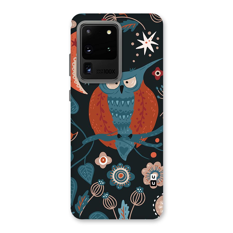 Nordic Arts Owl Moon Back Case for Galaxy S20 Ultra