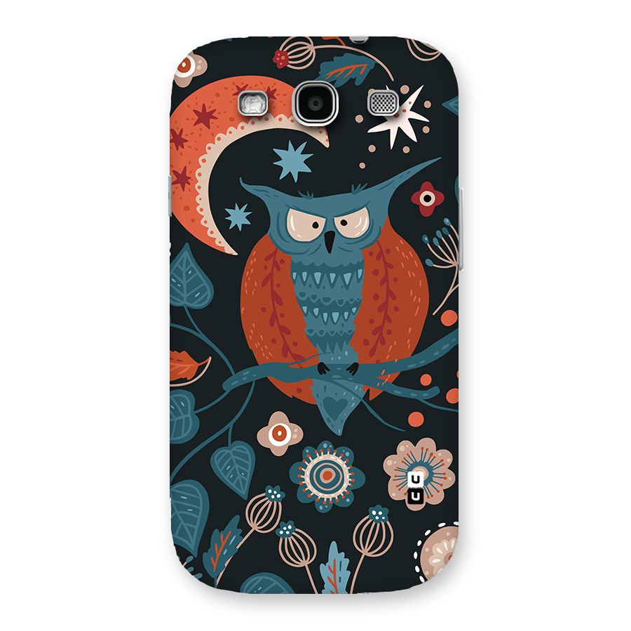 Nordic Arts Owl Moon Back Case for Galaxy S3