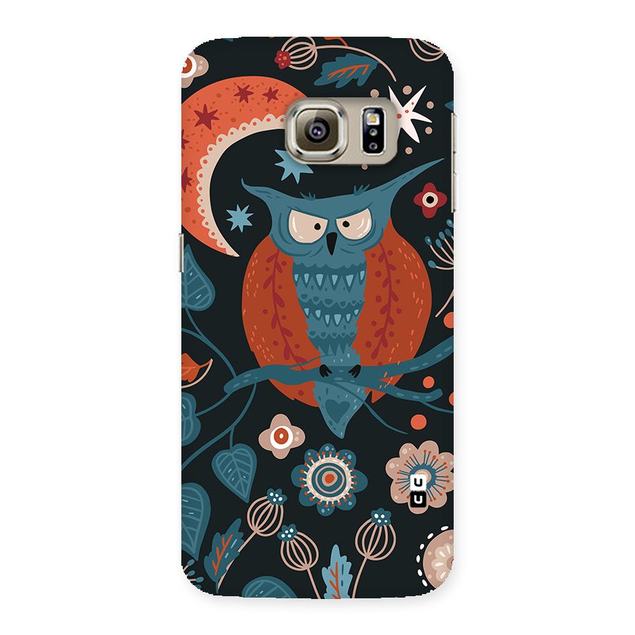 Nordic Arts Owl Moon Back Case for Galaxy S6 edge