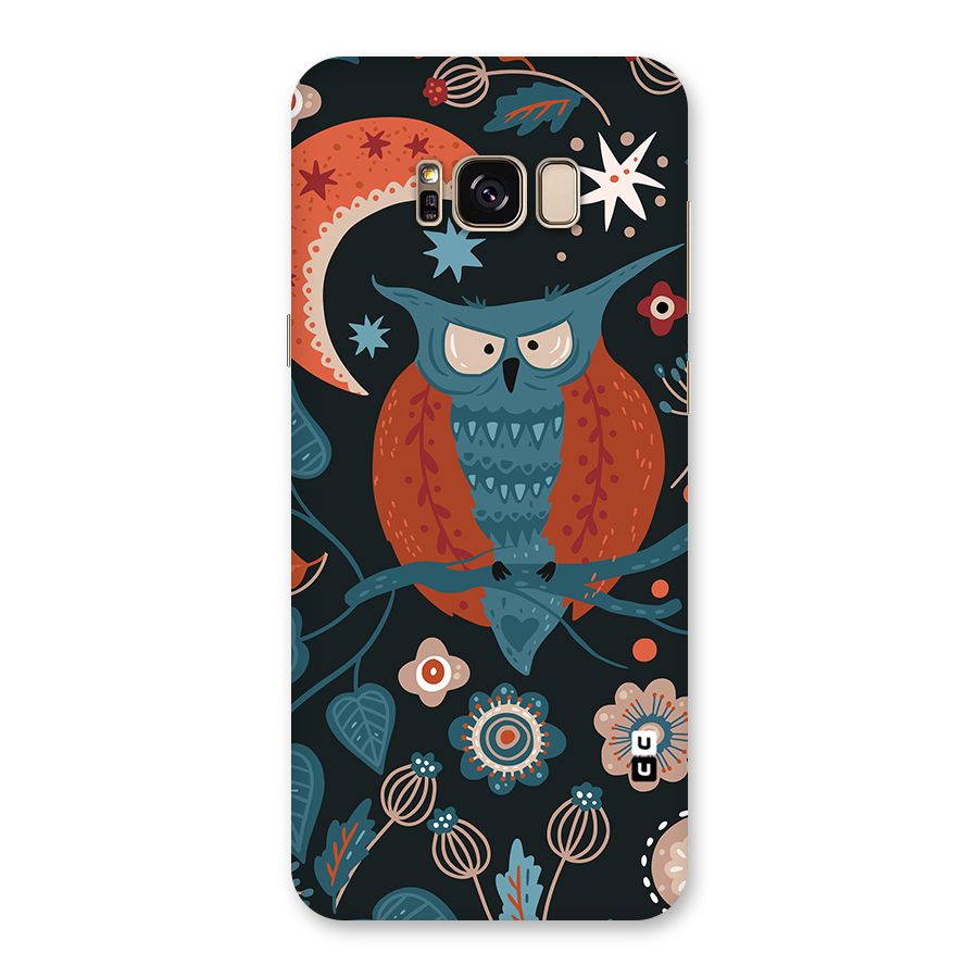 Nordic Arts Owl Moon Back Case for Galaxy S8 Plus